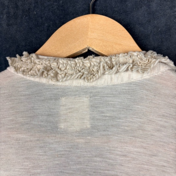 Anthropologie One Sept Ruffle Trim Tunic Top – Sz S (Excellent Condition) - Picture 10 of 12